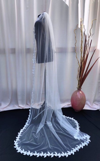 Voile de Mariée "Nature" - Modèle "Princesse de Normandie"